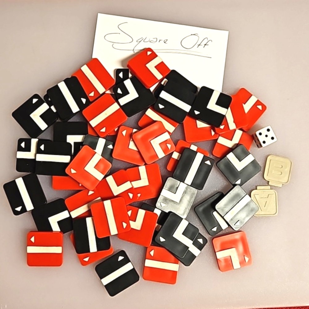 Square Off board game replacement pieces everything shown in photos as is